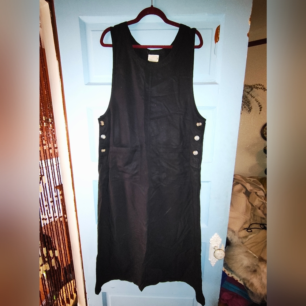 Black Overall Dress (Jumper)